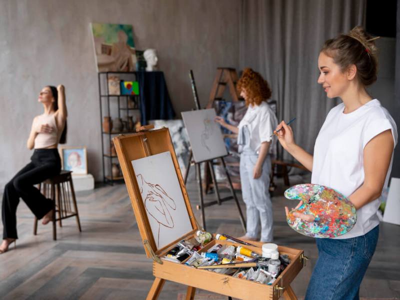 The Art of Relaxation: Exploring the Therapeutic Benefits of Paint and Sip Parties